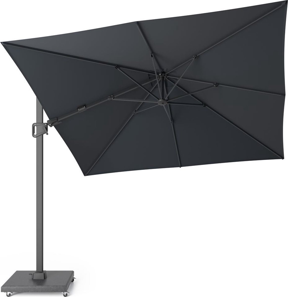 Halifax Zweefparasol 300x300 cm - Antraciet (8720039165069)