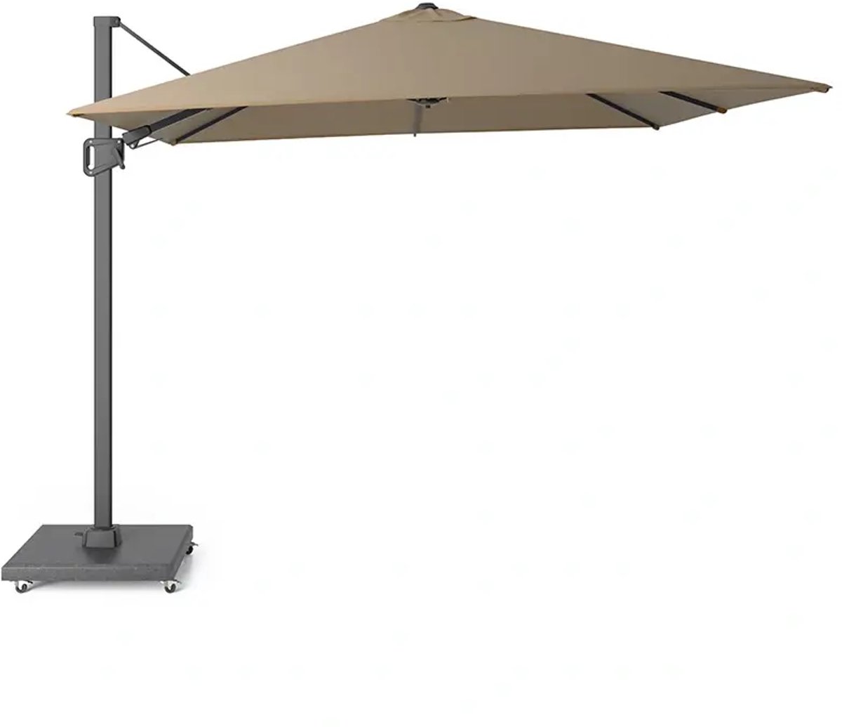 Halifax Zweefparasol 300x300 cm - Taupe (8720039165090)