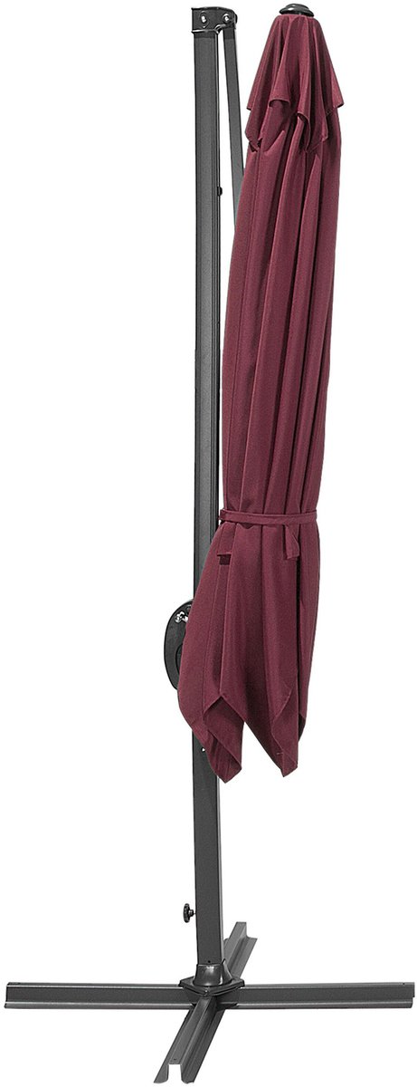 MONZA - Zweefparasol - Bordeaux - Polyester (4260602371021)