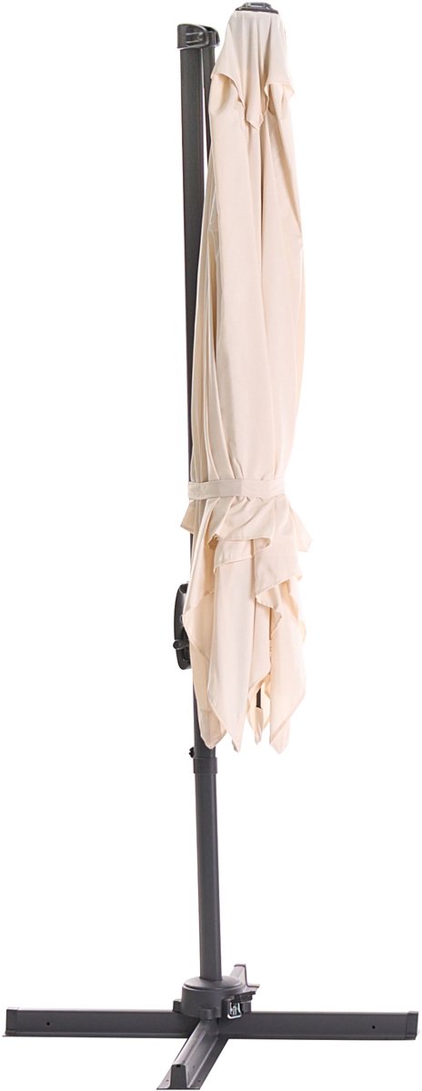 MONZA - Zweefparasol - Lichtbeige - Polyester (4260602371038)