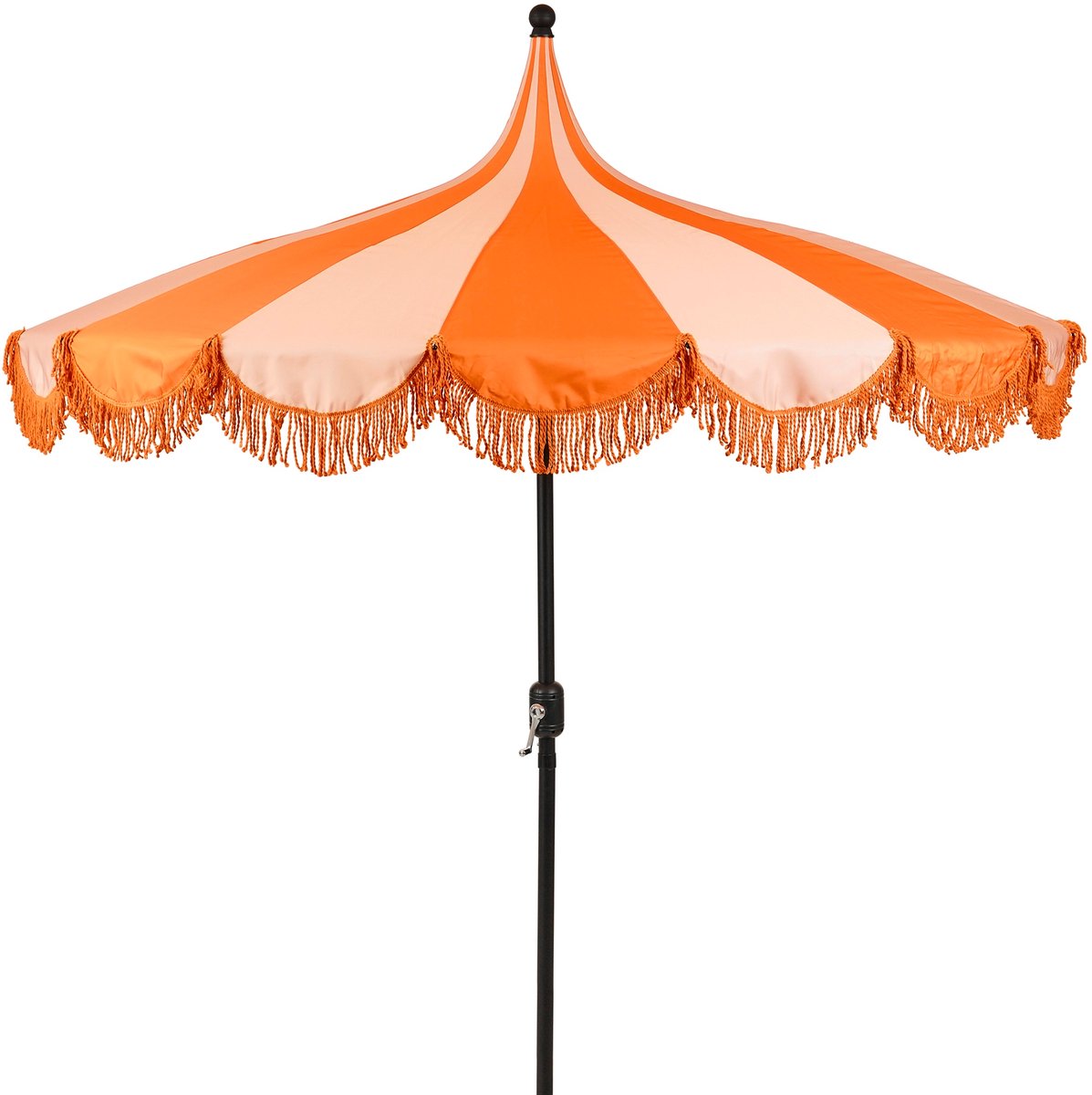 Mica Decorations Kim stokparasol oranje - Ø235 x 238 cm (8720362581222)