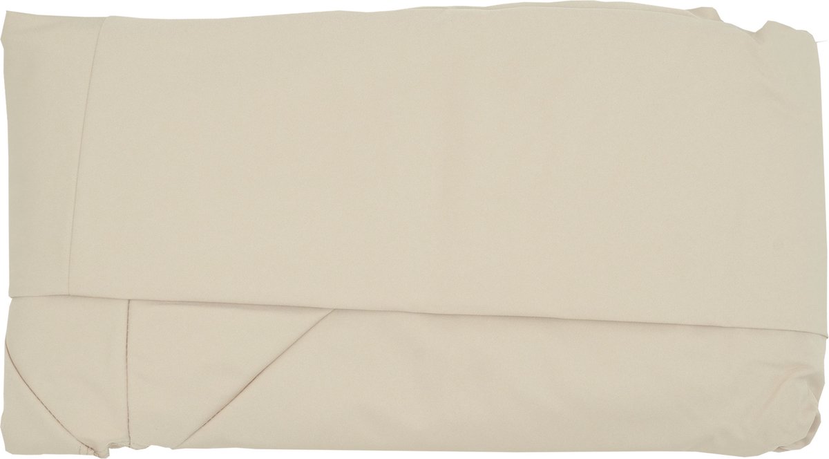 Paraselhoes MCW-A96, 8 ronde stokken Ø4m 220g/m² polyester, vervangende hoes voor bijvoorbeeld de zweefparasol MCW-A96 ~ crème-beige (4057651506692)