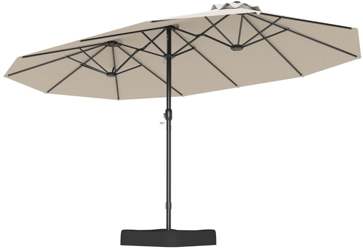 Parasol - Waterdicht & UV-beschermend -Luxe Zweefparasol voor Tuin - Balkon of Terras - Weerbestendig (8721564010428)