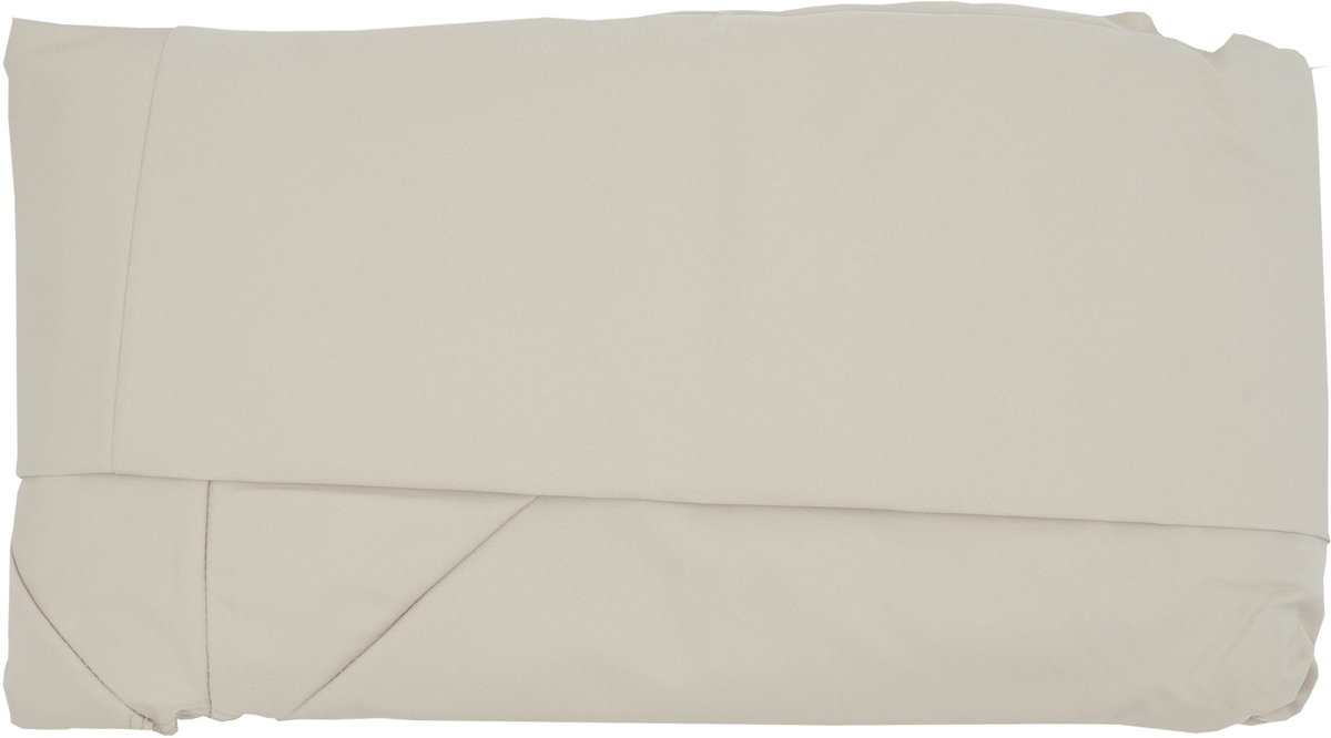 Parasolhoes T44, 8 stokjes 3x3m polyester, vervangende hoes voor zweefparasol T44 ~ terracotta met klep (4057651506524)