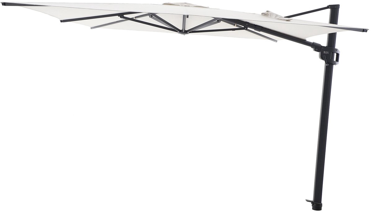 Perfect Shadow Eclipse zweefparasol 400x300 cm. Ultra - Antraciet/Soft Sand (6154138719724)