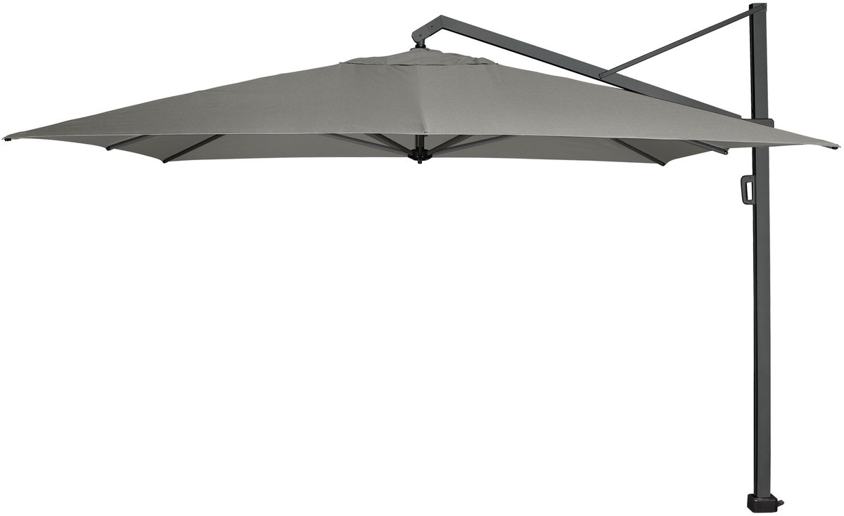 Platinum Sun & Shade - Zweefparasol - Icon Premium - 400x300 cm - Manhattan - Kantelbaar - 360° Draaibaar - 98% UV protectie (8717591772927)