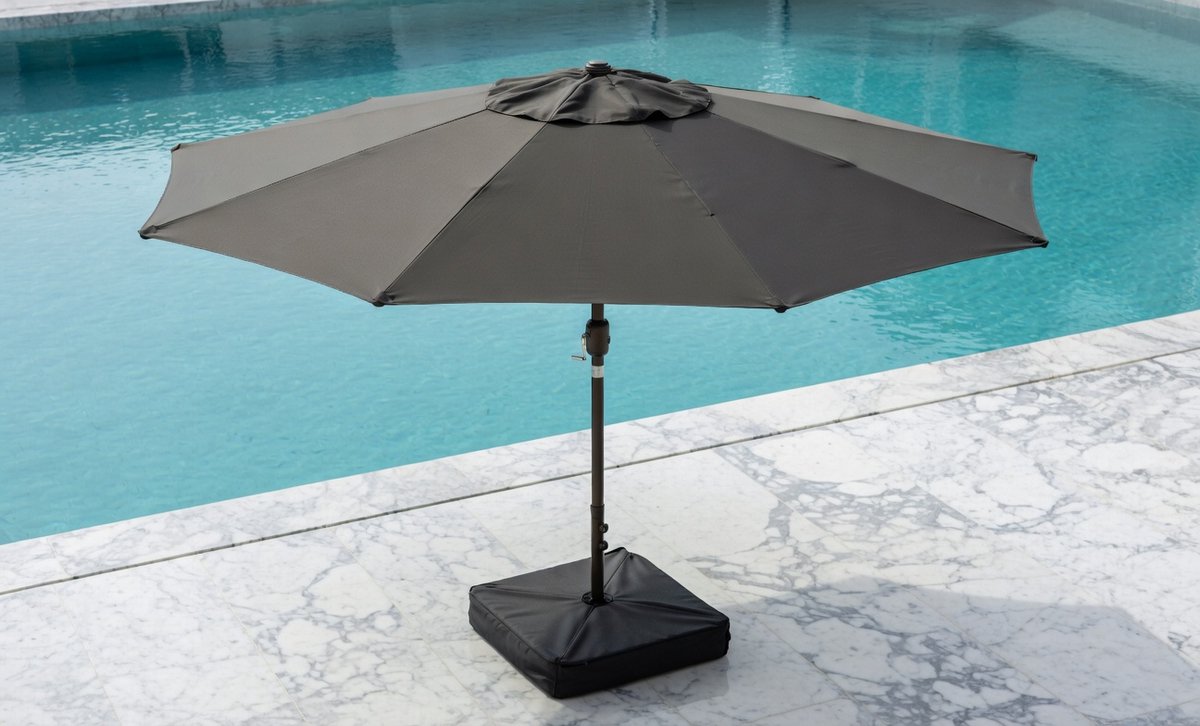 Premium Dubbele Zweefparasol 460x270 cm - 460x270 cm - 460x270 cm - Grote Ovale - Medahomestore (9503132418817)