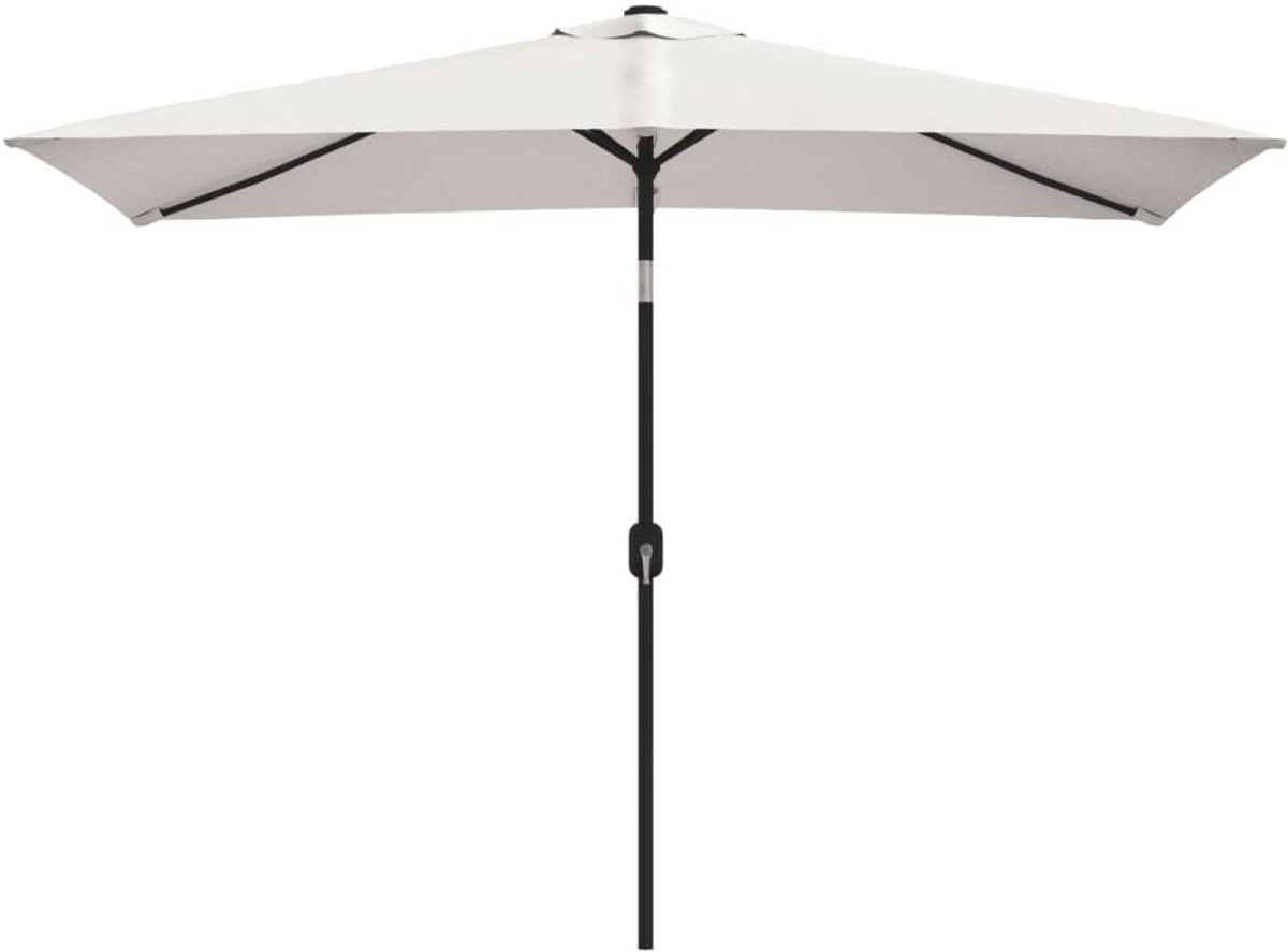 Solidchoice - Zandwitte Zweefparasol voor Tuin en Terras (2634866172144)