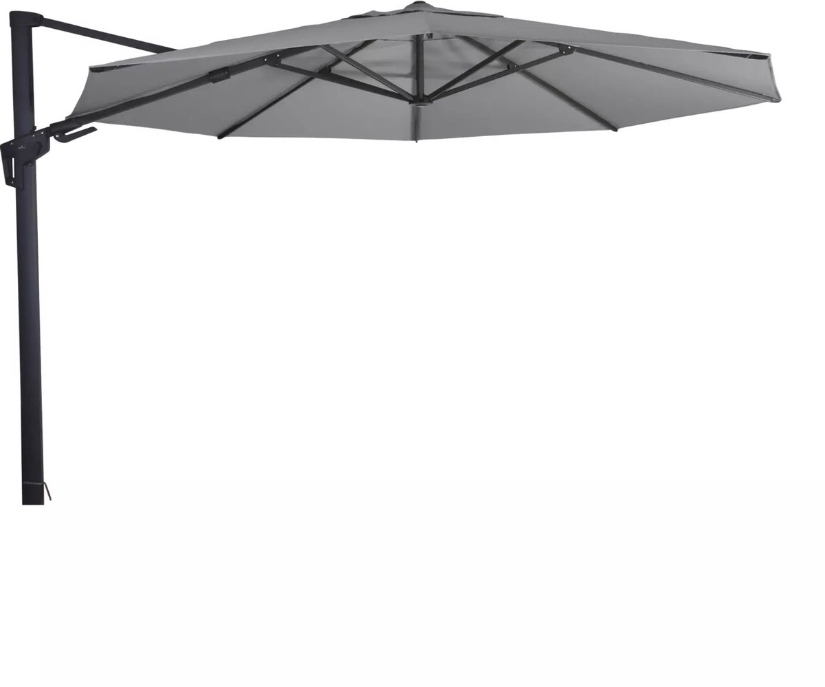 Zweefparasol virgoflex - Grijs 3,5m (8714365532633)