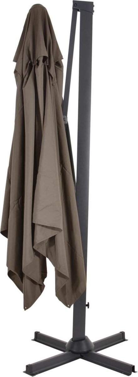 zweefparasol virgoflex taupe 300x400cm (8714365533647)